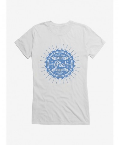 Discount Sale Supernatural Eat More Pie Girls T-Shirt $7.37 T-Shirts