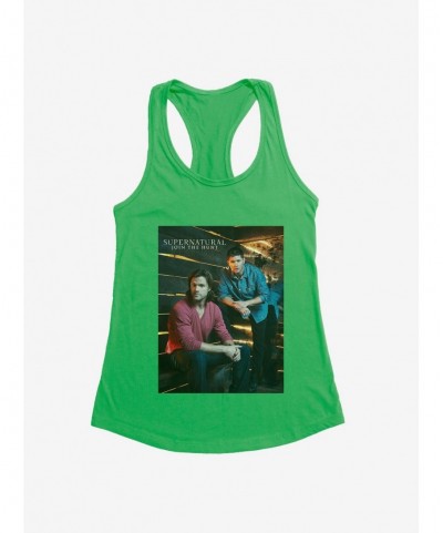 Big Sale Supernatural Winchester Brothers Girls Tank $9.16 Tanks