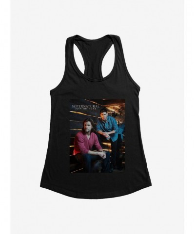 Big Sale Supernatural Winchester Brothers Girls Tank $9.16 Tanks