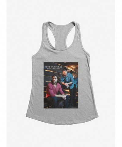 Big Sale Supernatural Winchester Brothers Girls Tank $9.16 Tanks