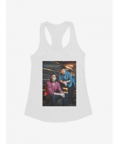 Big Sale Supernatural Winchester Brothers Girls Tank $9.16 Tanks