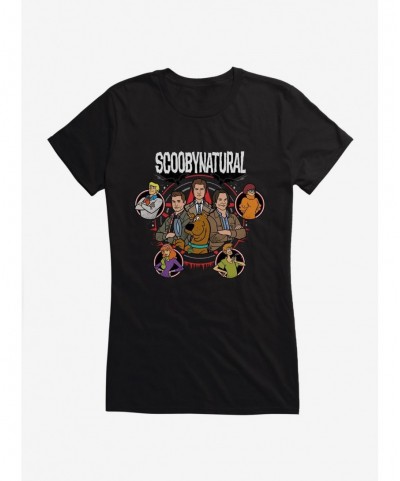 Big Sale Supernatural ScoobyNatural Gang Girls T-Shirt $9.16 T-Shirts