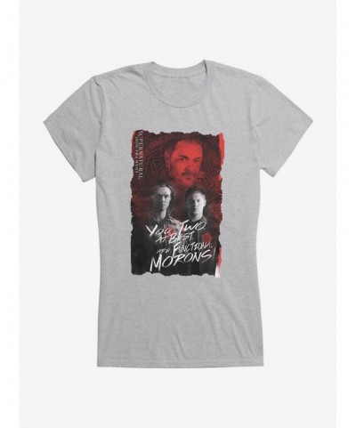 Pre-sale Discount Supernatural Functional Morons Girls T-Shirt $6.97 T-Shirts