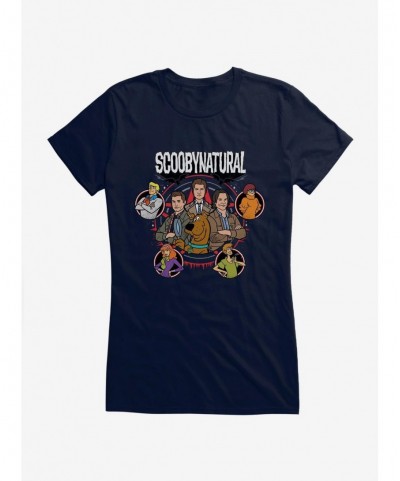 Big Sale Supernatural ScoobyNatural Gang Girls T-Shirt $9.16 T-Shirts