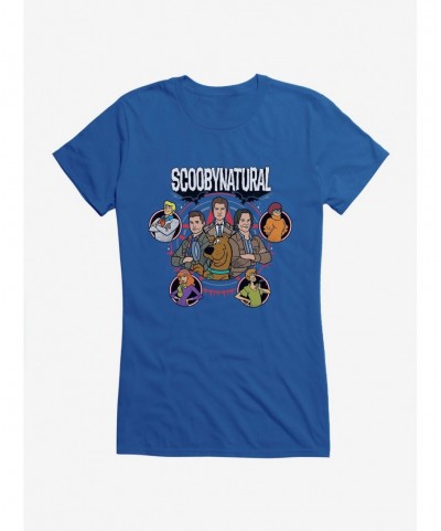 Big Sale Supernatural ScoobyNatural Gang Girls T-Shirt $9.16 T-Shirts