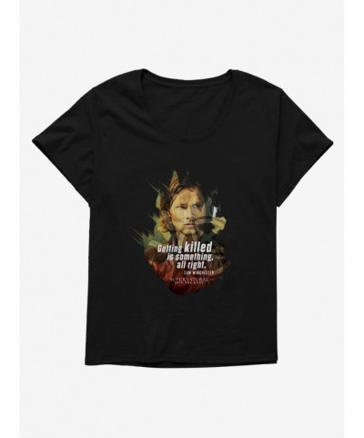 Value Item Supernatural Sam Winchester Getting Killed Girls T-Shirt Plus Size $11.56 T-Shirts