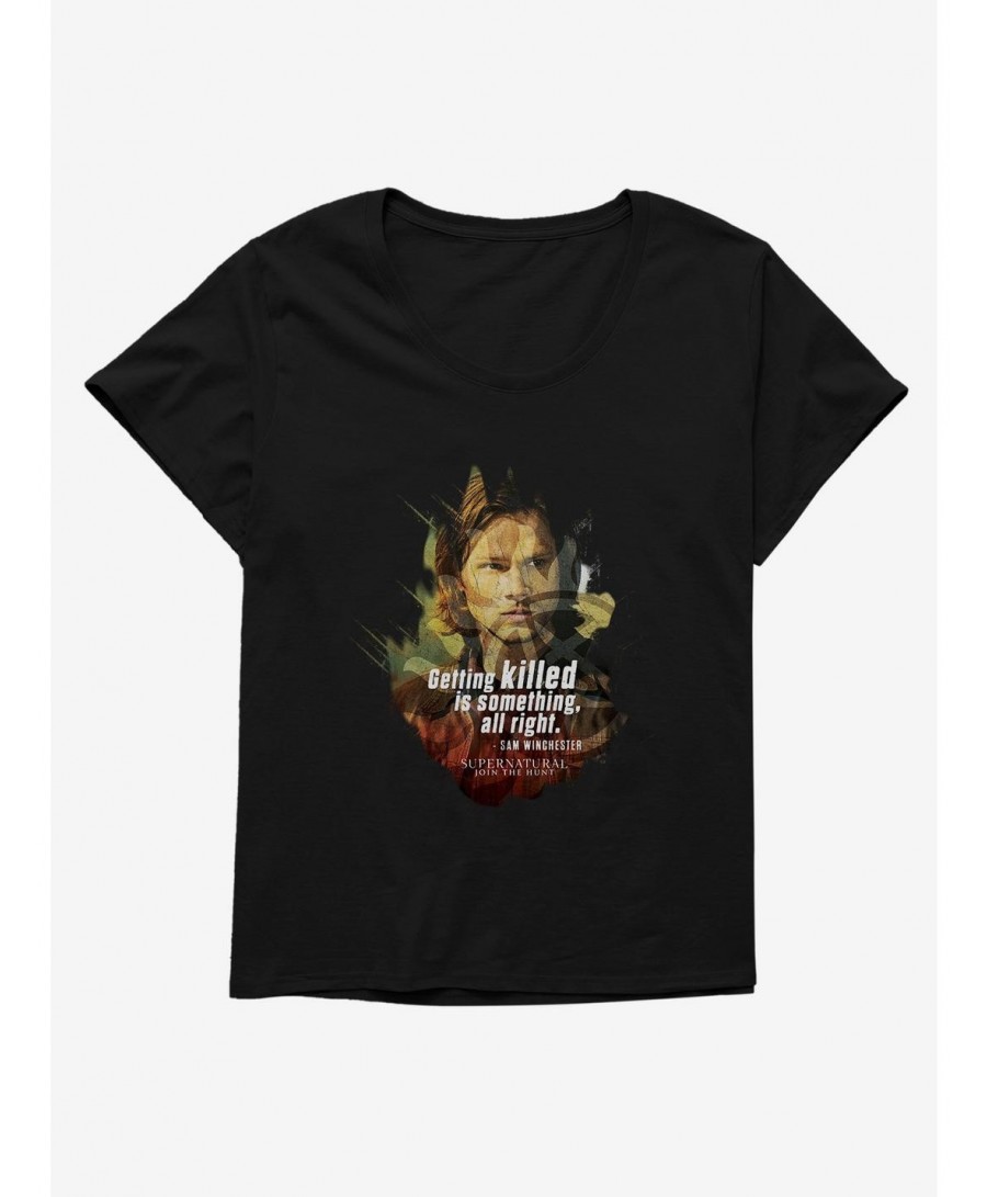 Value Item Supernatural Sam Winchester Getting Killed Girls T-Shirt Plus Size $11.56 T-Shirts