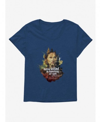 Value Item Supernatural Sam Winchester Getting Killed Girls T-Shirt Plus Size $11.56 T-Shirts