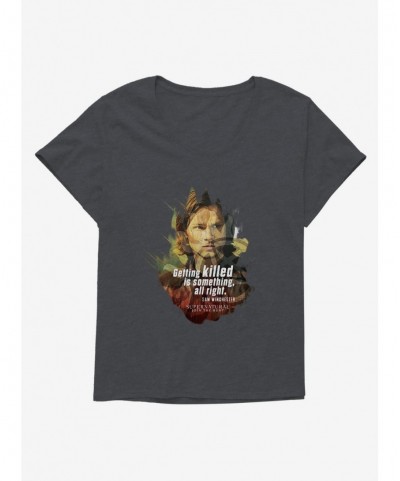 Value Item Supernatural Sam Winchester Getting Killed Girls T-Shirt Plus Size $11.56 T-Shirts