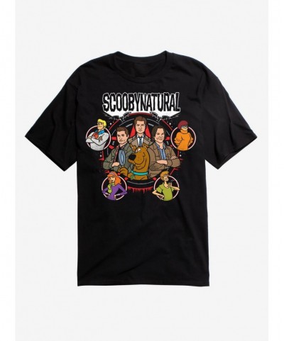 Crazy Deals Supernatural ScoobyNatural Gang T-Shirt $9.56 T-Shirts