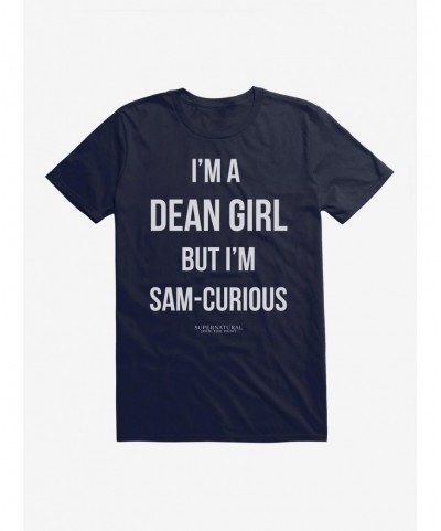 Pre-sale Supernatural Sam-Curious T-Shirt $6.88 T-Shirts