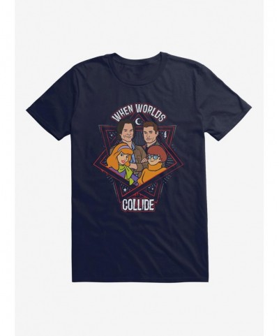 Festival Price Supernatural ScoobyNatural Worlds Collide T-Shirt $5.93 T-Shirts