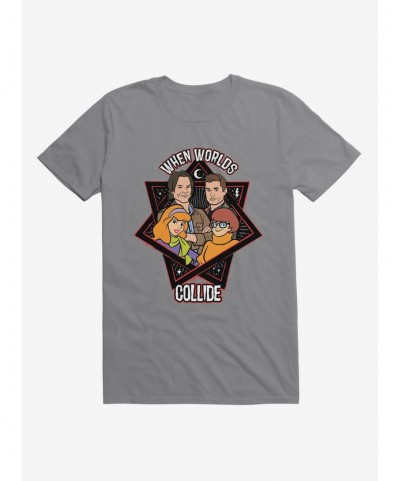 Festival Price Supernatural ScoobyNatural Worlds Collide T-Shirt $5.93 T-Shirts