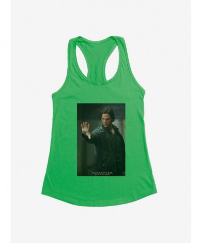 Best Deal Supernatural Sam Winchester Magic Pose Girls Tank $8.37 Tanks