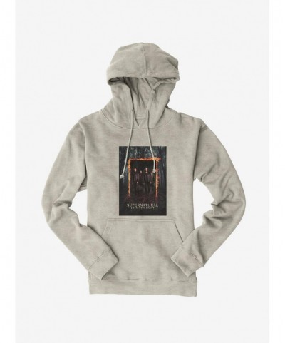 Big Sale Supernatural Join The Hunt Walk Through Fire Hoodie $15.09 Hoodies