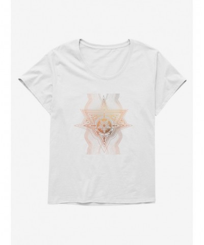 Exclusive Supernatural Pentagram Seal Girls T-Shirt Plus Size $8.09 T-Shirts