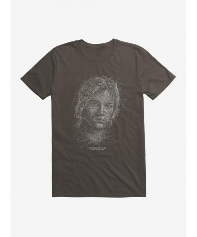 Pre-sale Discount Supernatural Sam Squiggle Sketch T-Shirt $7.46 T-Shirts