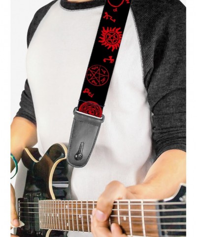 Exclusive Price Supernatural Symbols Guitar Strap $10.71 Guitar Straps