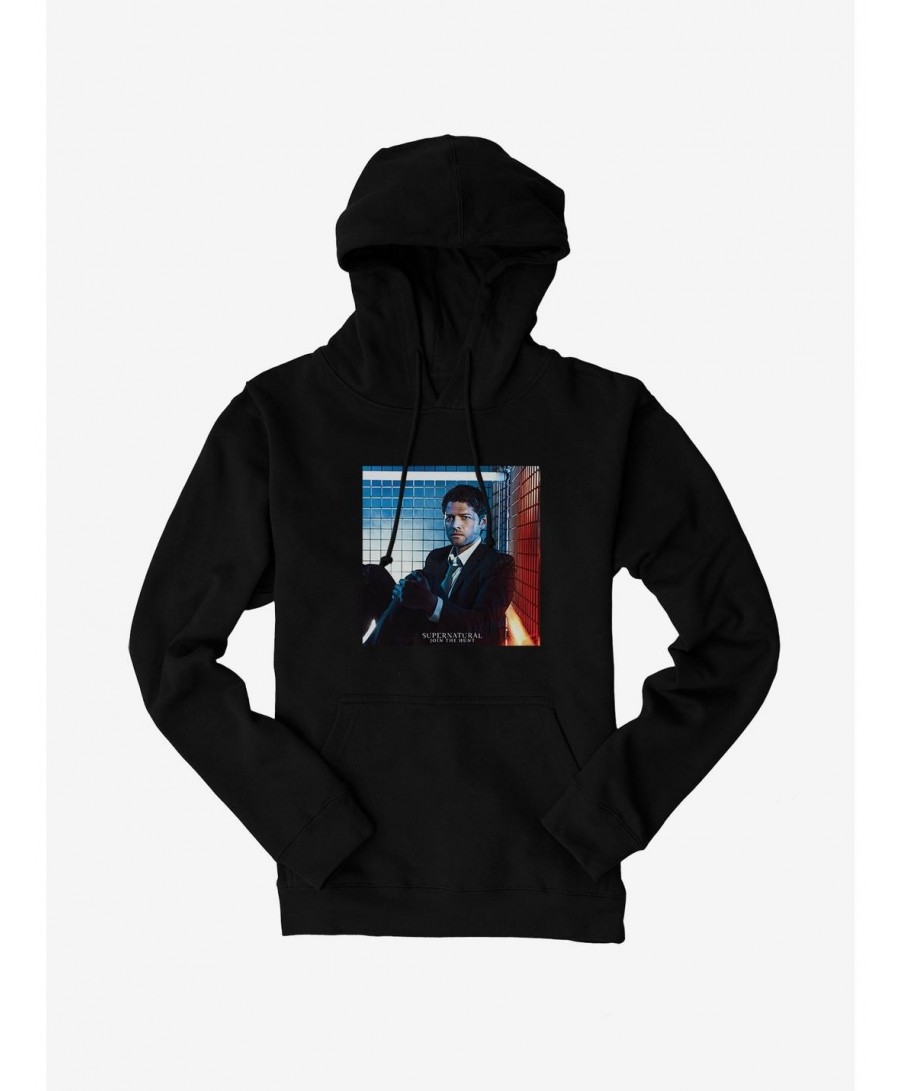 Big Sale Supernatural Castiel Hoodie $10.78 Hoodies