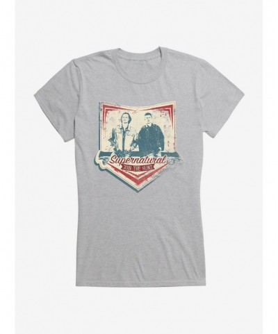 Festival Price Supernatural Join The Hunt Grunge Girls T-Shirt $6.97 T-Shirts