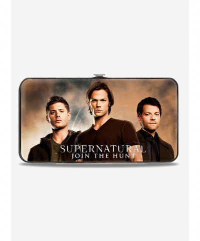 Low Price Supernatural Dean Sam Castiel Nothing In Our Lives Is Simple Hinged Wallet $9.61 Wallets